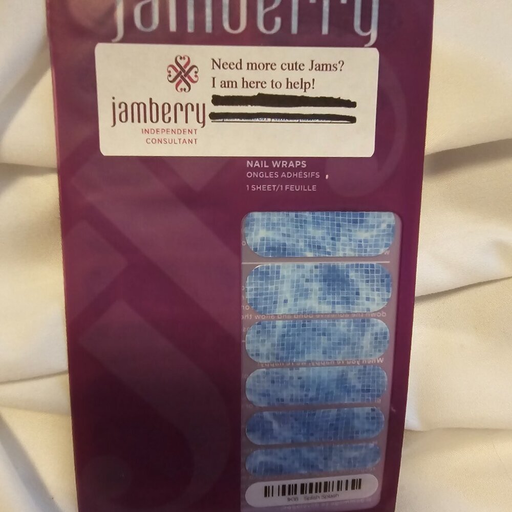 JAMBERRYโ NAIL WRAPS - Splish Splash
